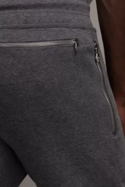 Heren BALR. Broek*Q-Series Classic Sweatpants Men Dk Grey Heather