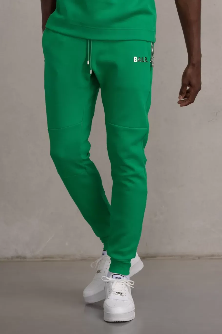 Heren BALR. Broek*Q-Series Slim Classic Sweatpants Putting Green