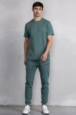 Heren BALR. Broek*Q-Series Slim Classic Sweatpants Dark Forest