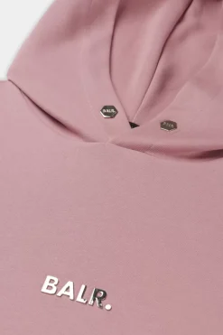 Heren BALR. Hoodies*Q-Series Straight Classic Hoodie Foxglove
