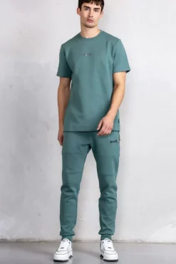 Heren BALR. T-Shirts*Q-Series Straight T-Shirt Dark Forest