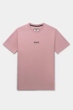 Heren BALR. T-Shirts*Q-Series Straight T-Shirt Foxglove