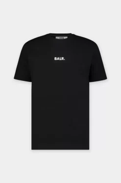 Heren BALR. T-Shirts*Q-Series Straight T-Shirt Jet Black