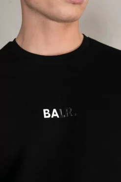 Heren BALR. T-Shirts*Q-Series Straight T-Shirt Jet Black