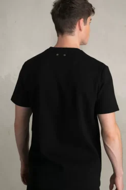Heren BALR. T-Shirts*Q-Series Straight T-Shirt Jet Black