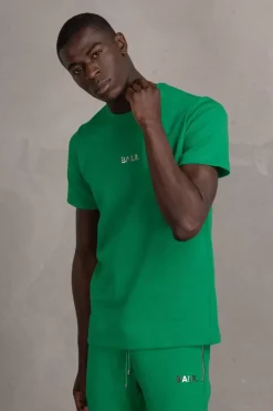 Heren BALR. T-Shirts*Q-Series Straight T-Shirt Putting Green