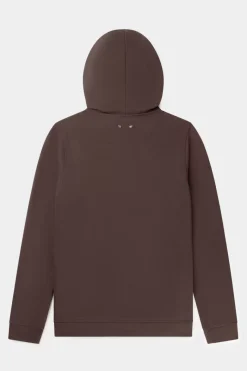 Heren BALR. Sweatshirts*Q-Series Straight Zip Thru Hoodie Renewed Java