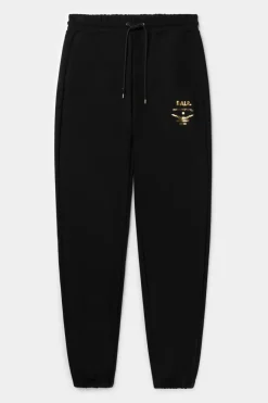 Heren BALR. Broek*Regular Gold Emblem Jogger Jet Black
