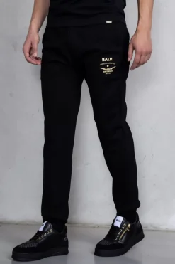 Heren BALR. Broek*Regular Gold Emblem Jogger Jet Black