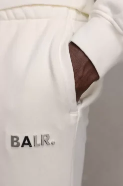 Heren BALR. Broek*Regular Metal Brand Jogger Egret