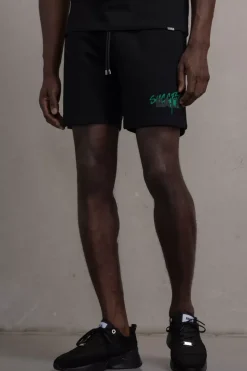 Heren BALR. Shorts*Storm Success Regular Shorts Jet Black