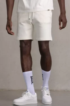 Heren BALR. Shorts*Tony Regular Blanks Sweat Shorts Egret
