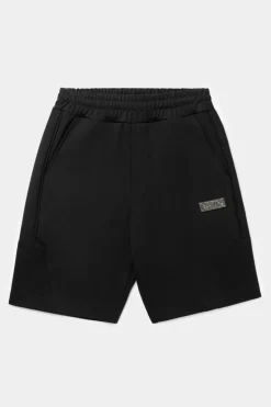Heren BALR. Shorts*Tony Regular Panel Sweat Shorts Jet Black