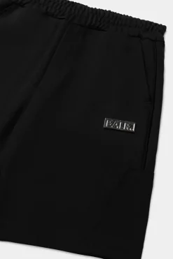 Heren BALR. Shorts*Tony Regular Panel Sweat Shorts Jet Black