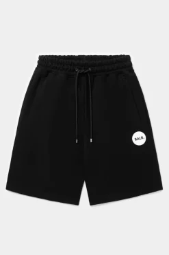 Heren BALR. Shorts*Tony Regular Round Rubber Badge Sweat Shorts Jet Black
