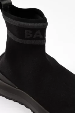 Heren BALR. Sneakers*X6 Logo Sock Sneaker Jet Black